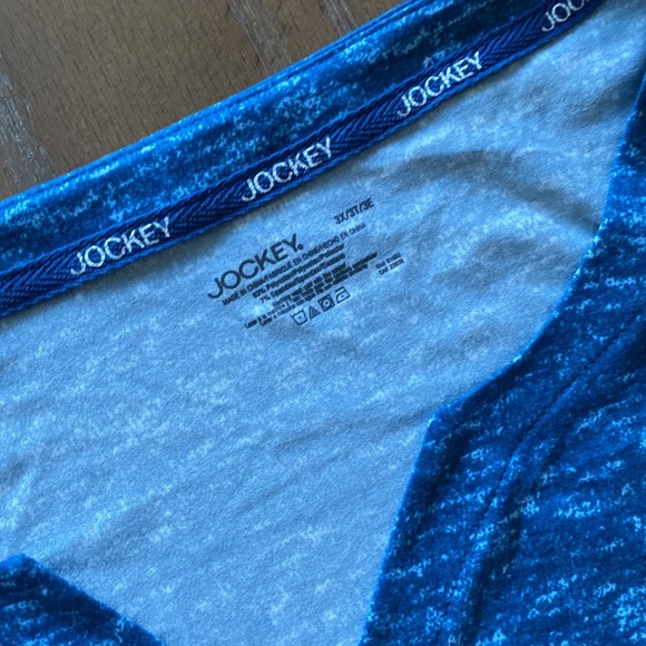 JOCKEY Women's Blue T-Shirt - Picture 7 of 7